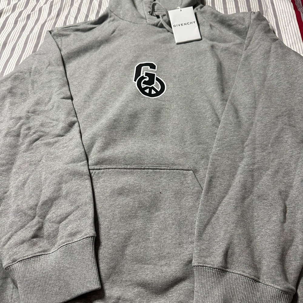 Givenchy Light Gray Men's Hoodie